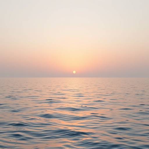 A serene horizon view representing long-term financial planning and a secure future.