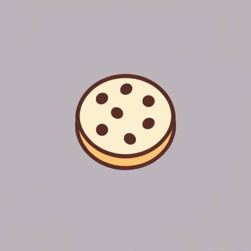 Cookie icon representing website cookies