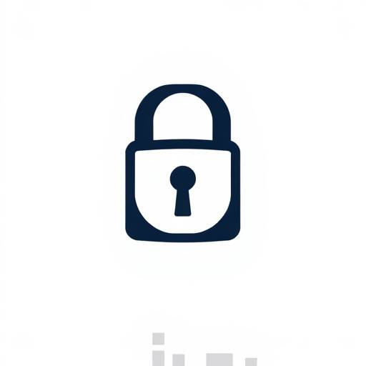 Padlock icon representing data security